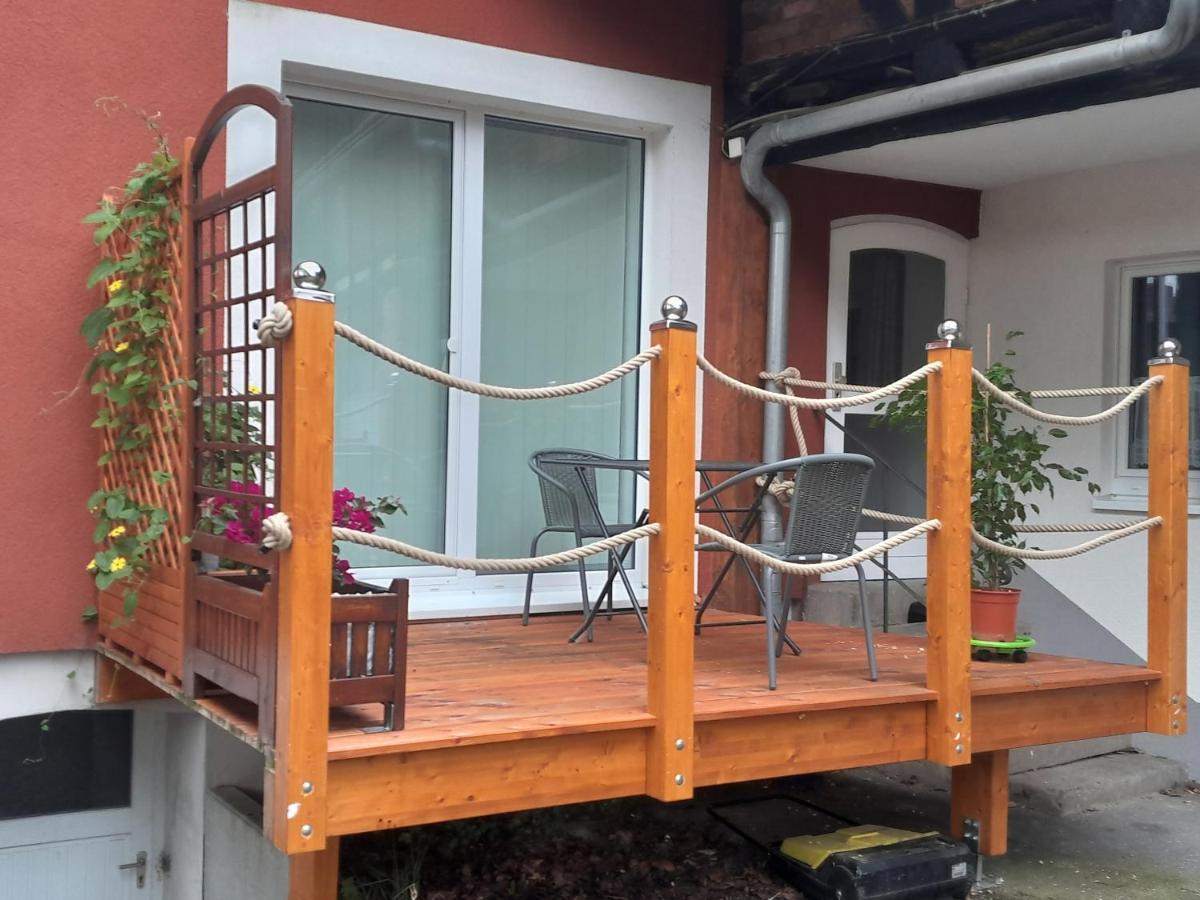 Appartment Hochpaterre Springe Exterior foto